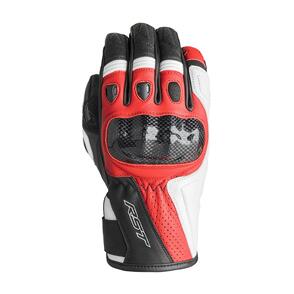 RST STUNT 3 CE LEATHER GLOVE [BLACK/WHITE/RED] 