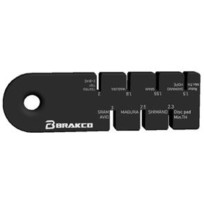 BRAKCO ROTOR AND DISC THICKNESS MEASURING TOOL