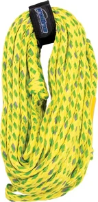 CONNELLY 4-RIDER SAFETY TUBE ROPE GR/YL