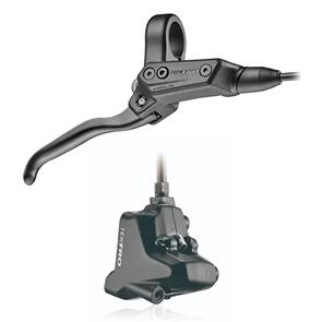 TEKTRO FLAT MOUNT HYDRAULIC BRAKE (HD-M3110), 2PISTON, LH REAR, BLACK