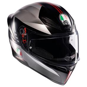 AGV K1 S [LAP MATT BLACK/GREY/RED] 