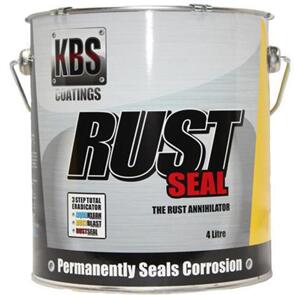 KBS RUSTSEAL RUST PREVENTIVE COATING SILVER 4 LITRE