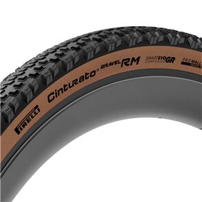 PIRELLI BICYCLE  PIRELLI CINTURATO GRAVEL RM HP-LINE 55-622 (700X55) PROWALL SMARTEVO CLASSIC TAN-WALL
