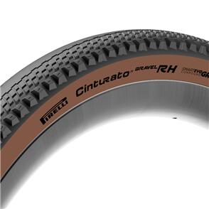 PIRELLI BICYCLE  PIRELLI CINTURATO GRAVEL RH HP-LINE 50-622 (700X50) PROWALL SMARTEVO CLASSIC TAN-WALL