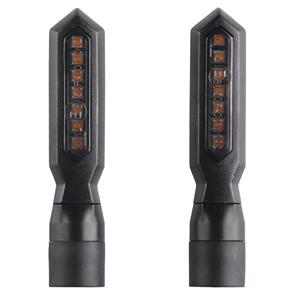 REVOLUTION STURGIS UNI SEQ INDICATORS (75MM EMARK M8 LED) SMK LENS REVOLUTION