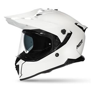 M2R NAVIGATOR WHITE ADVENTURE HELMET