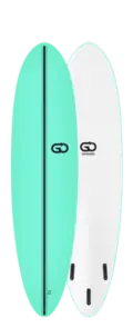 GO SOFTBOARDS SURF RANGE GREEN 7'6