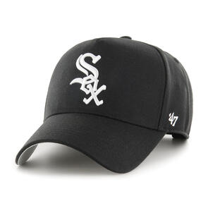 47 BRAND CHICAGO WHITE SOX BLACK '47 MVP DT SNAPBACK