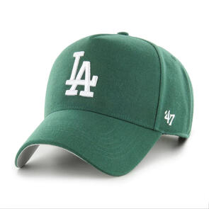 47 BRAND LOS ANGELES DODGERS DARK GREEN 47 MVP DT SNAPBACK