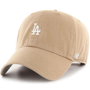 47 BRAND LOS ANGELES DODGERS KHAKI/WHITE BASE RUNNER 47 CLEAN UP