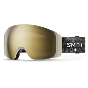 SMITH 4D MAG - CHALK SPACE INVADER - CHROMAPOP SUN BLACK GOLD MIRROR / CHROMAPOP STORM BLUE SENSOR MIRROR