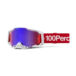 100% 2025 ARMEGA GOGGLE CORBIN MIRROR RED/BLUE LENS