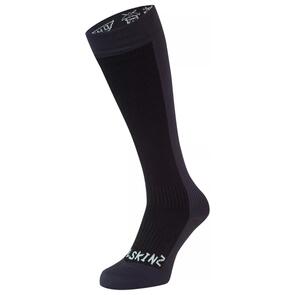 SEALSKINZ WORSTEAD WATERPROOF COLD WEATHER SOCK BLACK/GREY