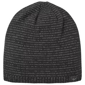 SEALSKINZ LODDON WATERPROOF REFLECTIVE BEANIE BLACK