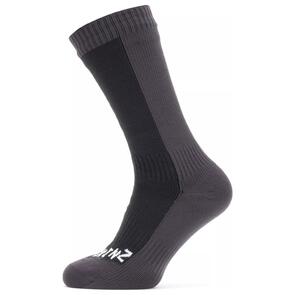 SEALSKINZ STARSTON WATERPROOF COLD WEATHER SOCK BLACK/GREY