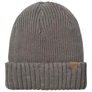 SEALSKINZ BACTON WATERPROOF ROLL CUFF BEANIE GREY