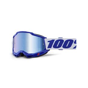 100% 2025 ACCURI 2 GOGGLE BLUE MIRROR BLUE LENS