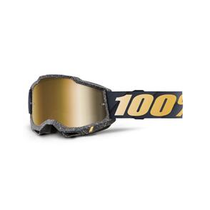 100% 2025 ACCURI 2 GOGGLE RISLAND MIRROR TRUE GOLD LENS