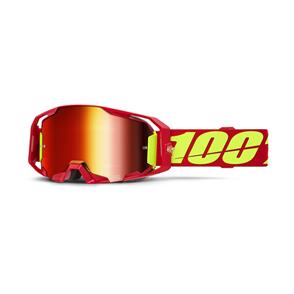 100% 2025 ARMATIC GOGGLE RED MIRROR RED LENS