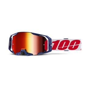 100% 2025 ARMATIC GOGGLE MACH Z MIRROR RED LENS