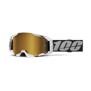 100% 2025 ARMATIC GOGGLE RAPIDRACER MIRROR TRUE GOLD LENS