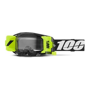 100% 2025 ARMATIC FORECAST GOGGLE BLACK CLEAR LENS