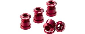 REVERSE COMPONENTS CHAINRING BOLT SET BIKE REVERSE RED