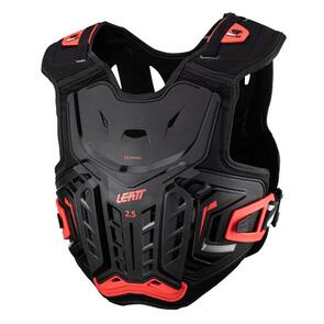 LEATT MTB CHEST PROTECTOR 2.5 BLACK/RED JUNIOR