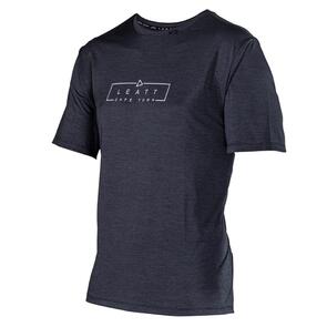 LEATT MTB JERSEY MTB TRAIL 1.0 BLACK HEATHER