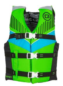 OBRIEN 2026 VEST YOUTH GREEN NYLON