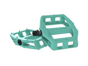 TREK LINE COMP FLAT PEDAL SET MIAMI GREEN 9/16""(15 MM)