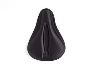 TREK FITNESS GEL SADDLE COVER BLACK ONE SIZE