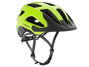 TREK SOLSTICE BIKE HELMET RADIOACTIVE YELLOW