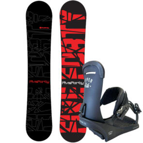 540 BLACKDECK HYBRID BLK/RED WITH HYPER TRUCE