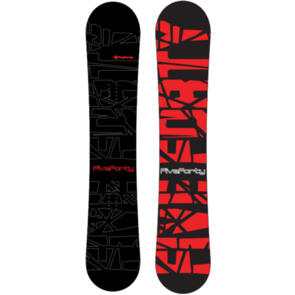 540 SNOWBOARD BLACKDECK HYBRID BLK/RED