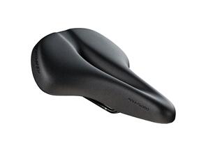 BONTRAGER BOULEVARD BIKE SADDLE BLACK 280MM X 225MM