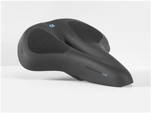 BONTRAGER BOULEVARD FLUID BIKE SADDLE BLACK 280MM X 225MM