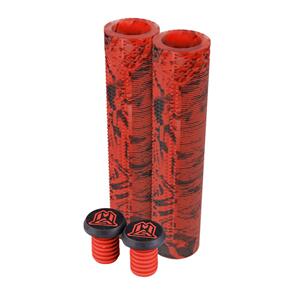 MGP MADD GEAR 150MM TRIFECTA GRIPS RED