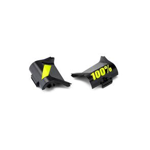 100% ACCURI FORECAST CANISTER COVER KIT BLACK/YELLOW FLUORO FITS GEN 1/GEN