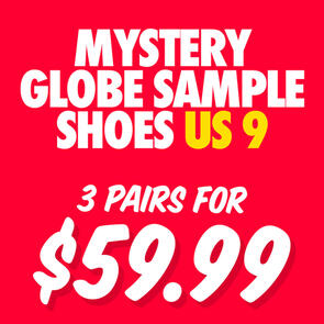 GLOBE 3 FOR MYSTERY SAMPLE SALE SHOES SIZE US 9