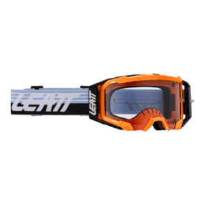 LEATT MOTO 2025 GOGGLE VELOCITY 5.5 CRYZTAL ORANGE PURPLE 75 VLT