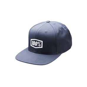 100% ICON YOUTH SNAPBACK HAT HEATHER CHARCOAL