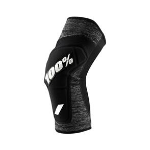 100% RIDECAMP KNEE GUARD HEATHER GREY/BLACK 