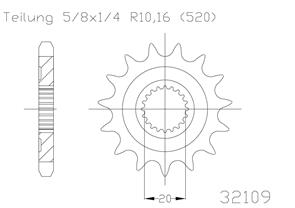 MOTO MASTER SPROCKET FRONT MOTO MASTER YZ125 YZ250F YZ250FX WR250F WR250R EC250F EC300F EC450F 12T