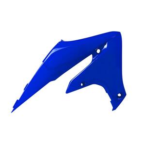 RTECH CVYZFBL0018 YAMAHA YZ RADIATOR SCOOPS (2018-2024) - BLUE