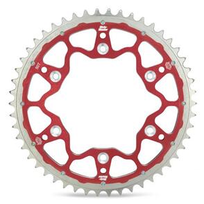 MOTO MASTER 62.002.33.49 SPROCKET REAR MOTO MASTER FUSION DUAL RING 49T RED BETA RR X TRAINER HONDA CR CRF XR