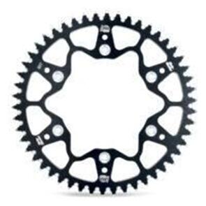 MOTO MASTER 62.004.22.53 SPROCKET REAR MOTO MASTER ALUMINIUM 53T BLACK KAWASAKI KX SUZUKI RM YAMAHA YZ