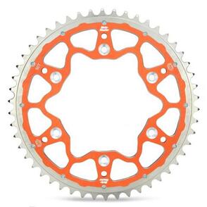 MOTO MASTER 62.007.35.50 SPROCKET REAR MOTO MASTER FUSION DUAL RING 50T ORANGE GAS GAS HUSABERG HUSQVARNA KTM