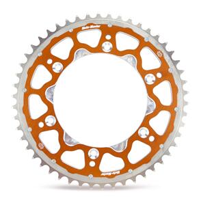 MOTO MASTER 62.008.35.50 SPROCKET REAR FUSION DUAL RING 50T ORANGE GAS GAS MC85 HUSQVARNA TC85 KTM 105 SX 85 SX