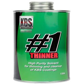 KBS #1 THINNER HIGH PURITY SOLVENT 1 LITRE